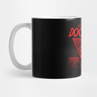 Retrowave Doom Red Mug